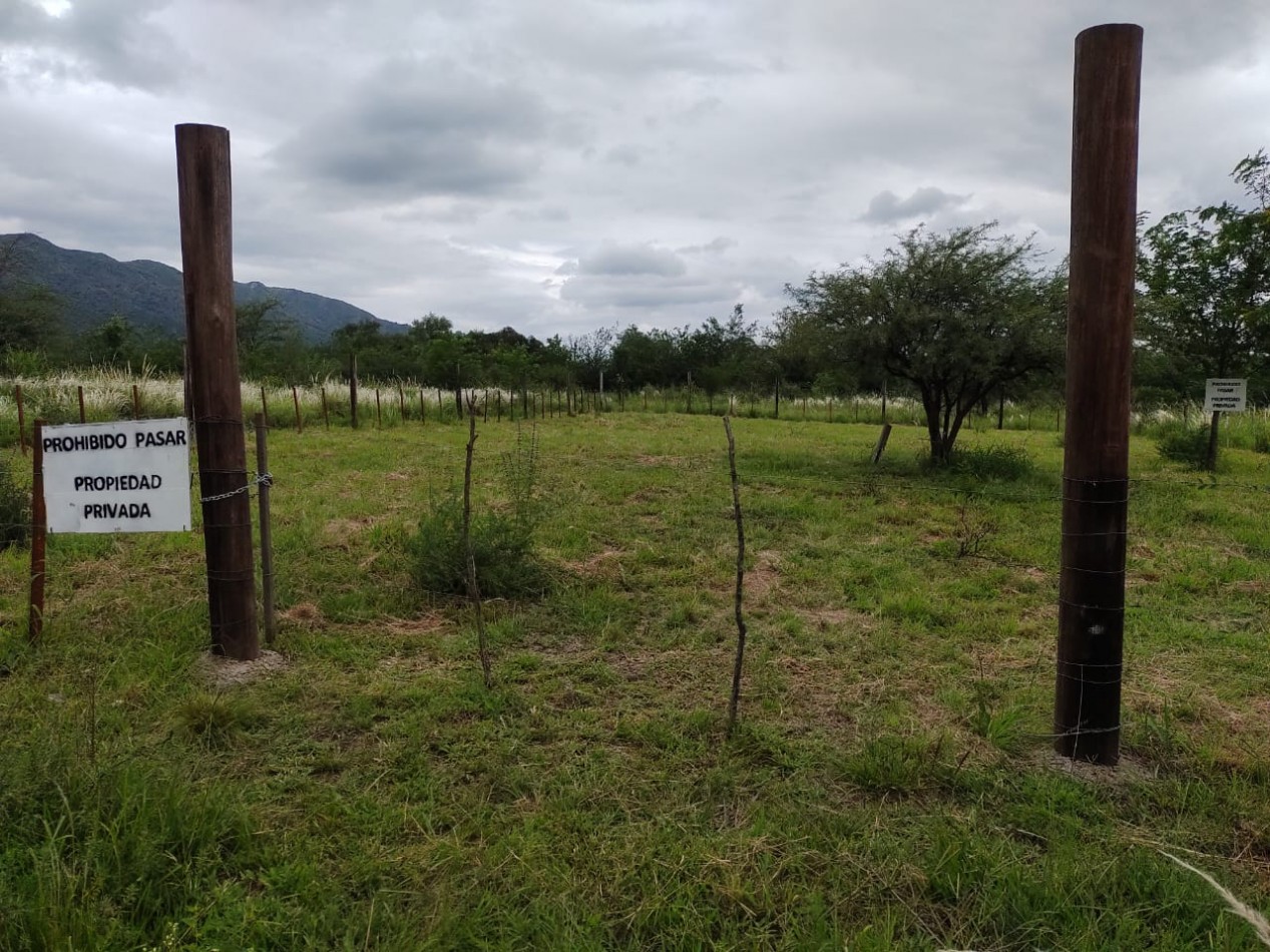 TERRENO A LA VENTA EN COSQUIN CON VISTA A LAS SIERRAS, B° SAN JOSE OBRERO. TE117