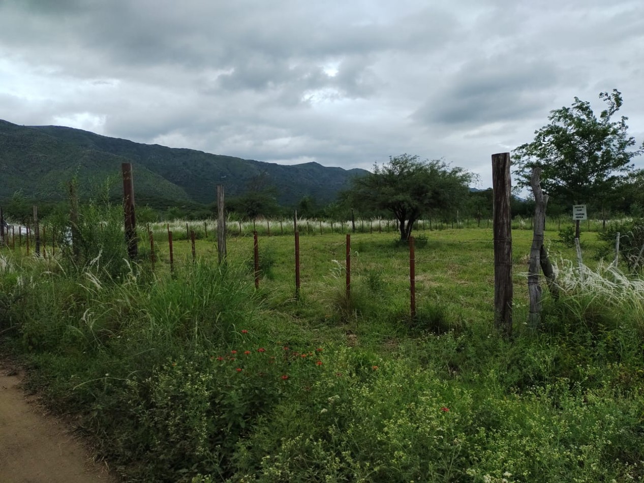 TERRENO A LA VENTA EN COSQUIN CON VISTA A LAS SIERRAS, B° SAN JOSE OBRERO. TE117