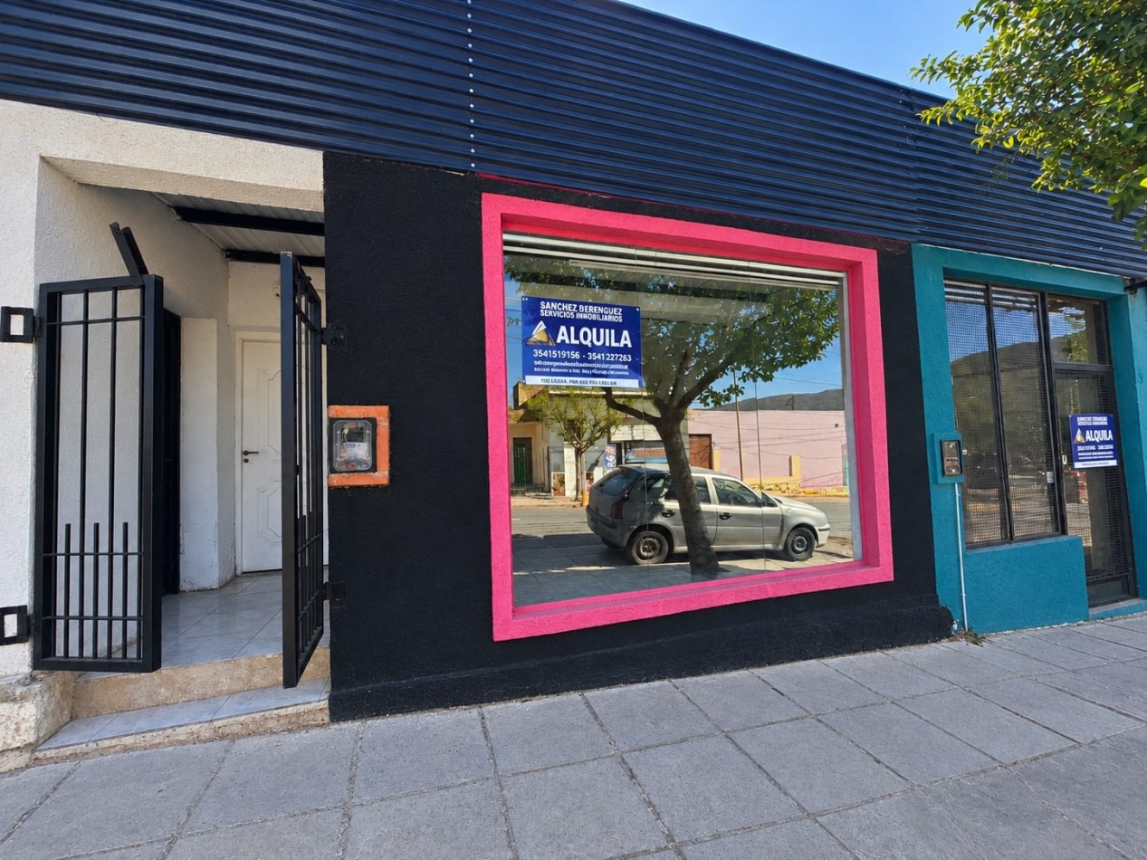 ALQUILER DE LOCAL COMERCIAL EN EL CENTRO DE SANTA MARIA DE PUNILLA, A 20M DE AV SAN MARTIN