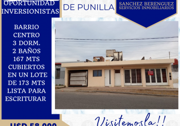OPORTUNIDAD INVERSIONISTA CA42