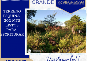 HERMOSO TERRENO EN HUERTA GRANDE A METROS  DE LA RUTA 38 Y DEL ARROYO. TE19