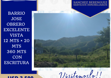 TERRENO AL PIE DE LA MONTANA EN COSQUIN TE53